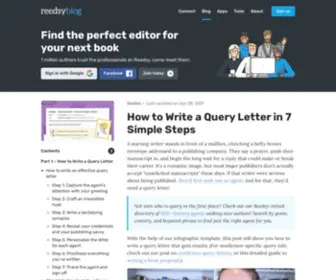 7Write.com(Publishing Guides by Reedsy) Screenshot