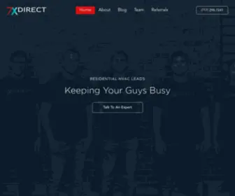 7Xdirect.com(Marketing For HVAC Companies) Screenshot