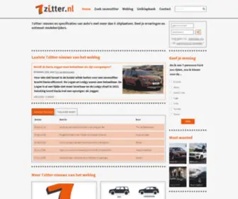 7Zitter.nl(Nieuws en specificaties van auto's met meer dan 5 zitplaatsen) Screenshot