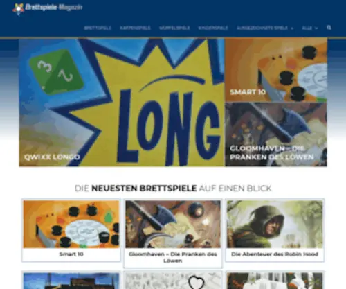 7Zwerge-Brettspiel.de(Brettspiele-Neuheiten, Top10, Klassiker & Empfehlungen) Screenshot