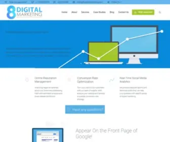 8-Digitalmarketing.com(8 Digital Marketing) Screenshot