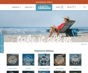 800Alabama.com(Sweet Home Alabama) Screenshot