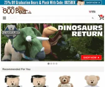 800Bear.com(Stuffed Teddy Bears & Personalized Stuffed Animals) Screenshot
