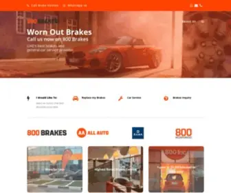 800Brakes.com(UAE's No.1 Brakes & Car Service) Screenshot