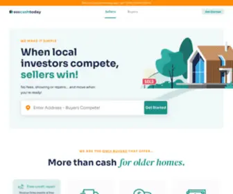 800Cashtoday.com(Sell My House Fast For Cash) Screenshot