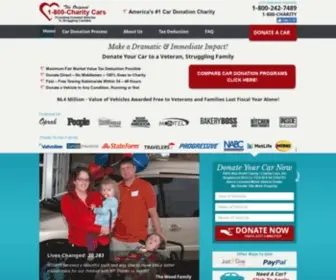 800Charitycars.org(Car Donation) Screenshot