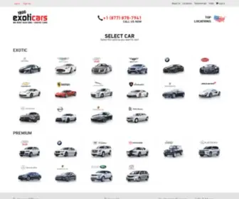 800Exoticars.com(800 Exoticars) Screenshot