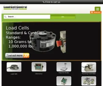 800Loadcel.com(Load Cell Central) Screenshot