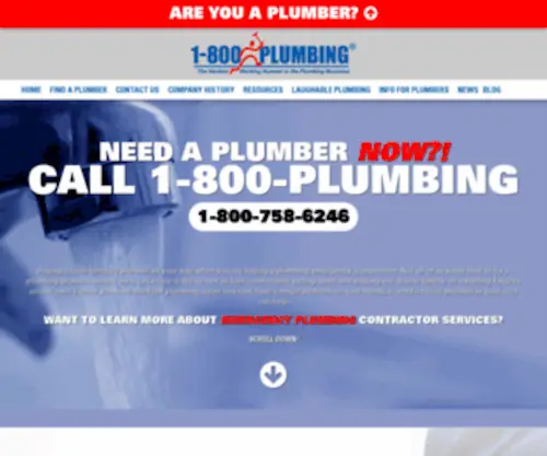 800Plumbing.com(Plumbing) Screenshot