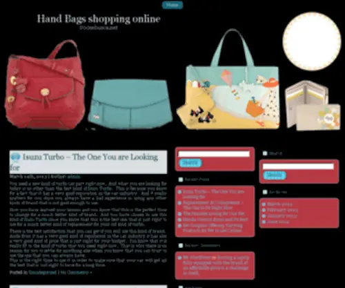 800Sebusca.net(Hand Bags shopping online) Screenshot