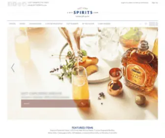 800Spirits.com(Premier Gift Delivery Service) Screenshot