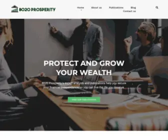 8020Prosperity.co(8020 Prosperity) Screenshot