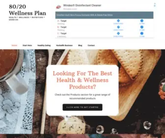 8020Wellnessplan.com(Thanks for dropping by) Screenshot