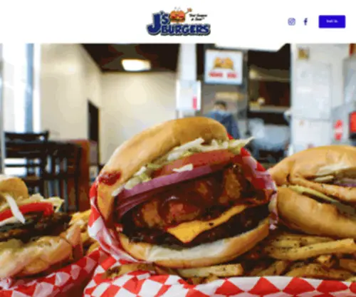 805Jsburgers.com(J's Burgers) Screenshot