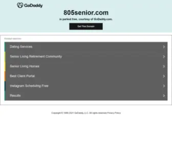 805Senior.com(805 Senior) Screenshot