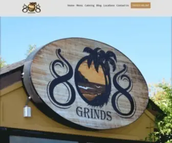 808Grinds.com(Authentic Hawaiian Cuisine in Portland) Screenshot
