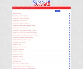 809MP3.com(809 MP3) Screenshot