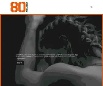 80Athletics.com(80 Athletics) Screenshot