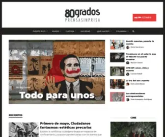 80Grados.net(PRENSA SIN PRISA) Screenshot