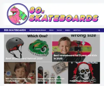 80SSkateboards.com(80s Skateboards) Screenshot