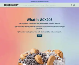 80X20Market.com(80X20 Market) Screenshot