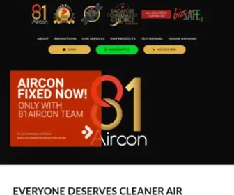 81Aircon.com(Cheap Repair & Cleaning)) Screenshot