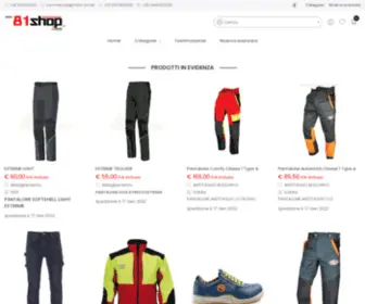 81Shop.it(Scarpe, abbigliamento da lavoro, sicurezza, ducati, dike, base) Screenshot