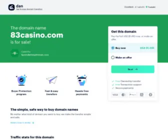 83Casino.com(83 Casino) Screenshot