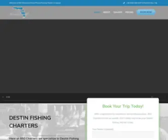 850Charters.com(DESTIN FLORIDA FISHING CHARTER BOAT COMPANY) Screenshot