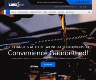 855Lube2GO.com(Lube 2 Go) Screenshot