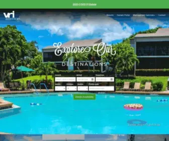 8664Myvacation.com(VRI Americas hosts hundreds of vacation rentals &) Screenshot