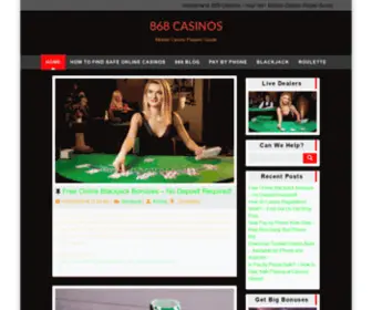 868-Casino.com Screenshot