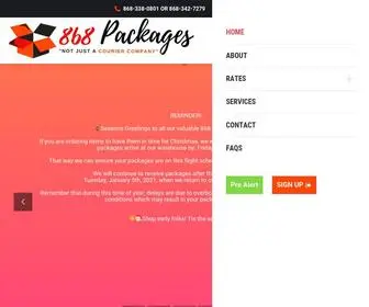 868Packages.com(868 Packages) Screenshot