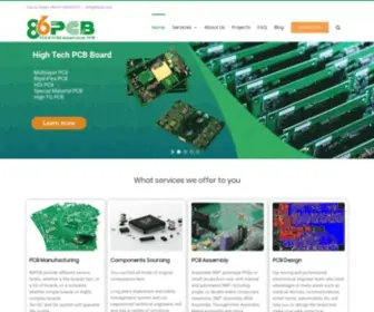 8PCB.com(Printed Circuit Board Manufacturing & Assembly (PCBA)) Screenshot