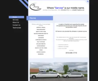 877Getlimo.net(All Service Limo) Screenshot