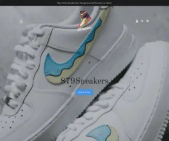 879Sneaker.com(879 sneakers) Screenshot