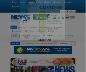 87News.com.br(87 News) Screenshot