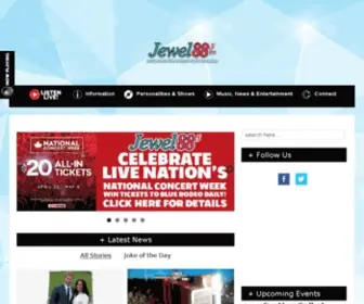 885Thejewel.com(Jewel 88.5 Toronto) Screenshot