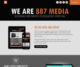 887Media.com(Amarillo Web Design) Screenshot