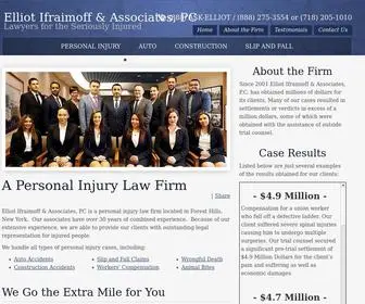 888Askelliot.com(A Personal Injury Law Firm) Screenshot