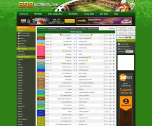 888Scoreonline.com Screenshot