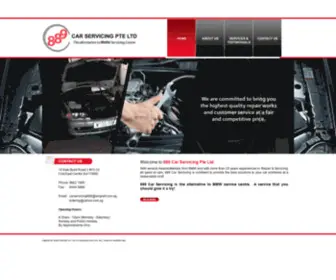 889Carservicing.com.sg(889 Car Servicing Pte Ltd) Screenshot