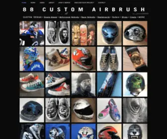 88Customdesign.com(Custom Airbrush Artist) Screenshot