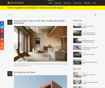 88Designbox.com(Online magazine of architecture) Screenshot