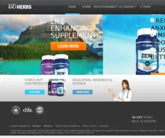88Herbs.com(Highest quality natural supplements and ingredients) Screenshot