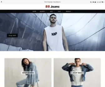 88Jeans.com(88 Jeans) Screenshot