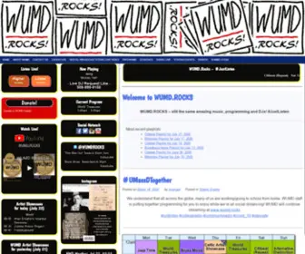 893Wumd.org(WUMD 89.3 FM) Screenshot