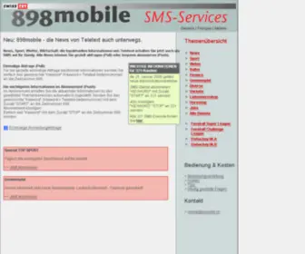 898Mobile.ch(SWISS TXT) Screenshot