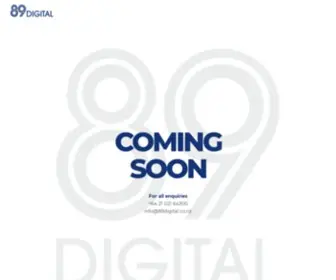 89Digital.co.nz(89 Digital) Screenshot