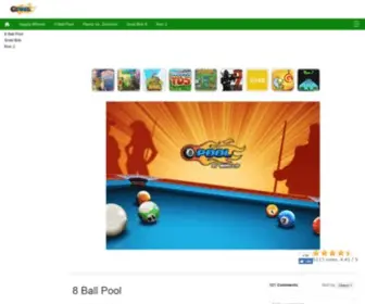 8Ballpoolaz.com(8BallPoolAZ) Screenshot